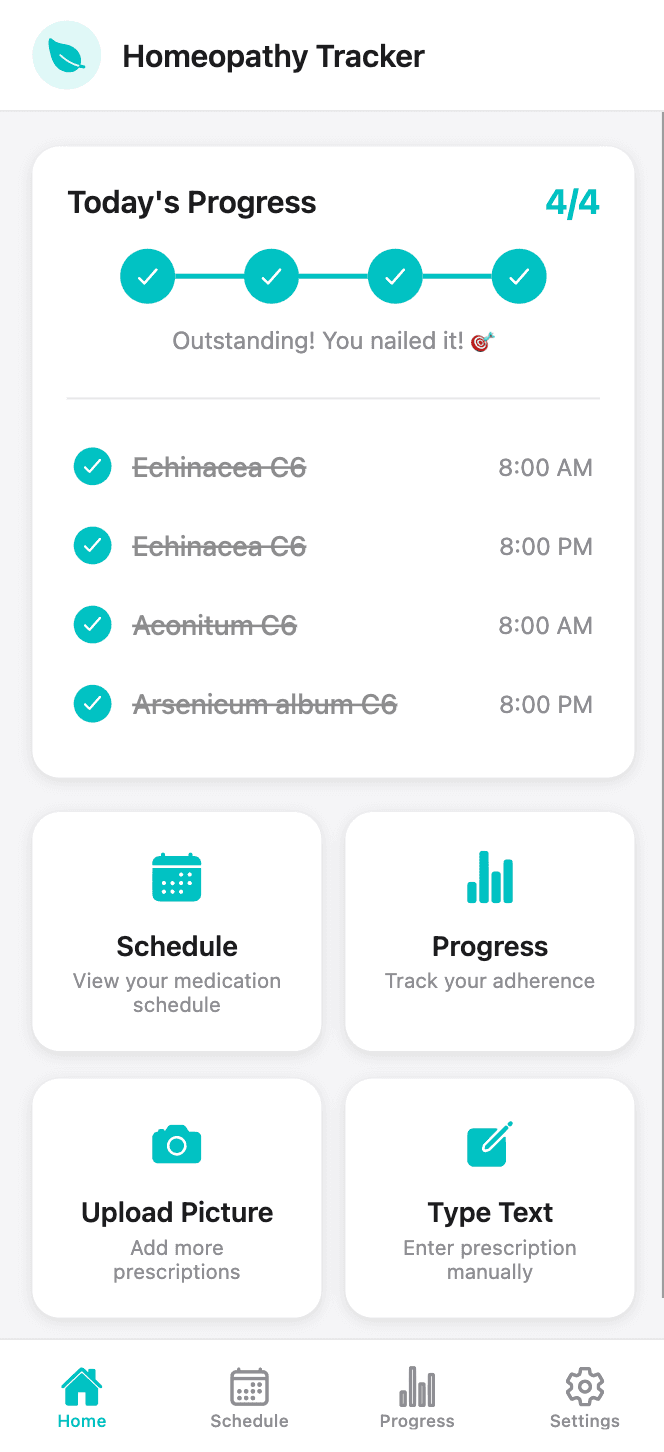 Homoeopath.App app preview